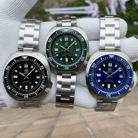 Steeldive SD-1970 TURTLE | AUTOMATIC NH35 20ATM SAPPHIRE