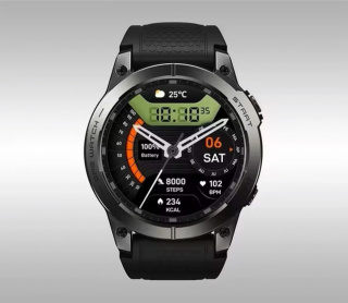 Smartwatch Zeblaze Stratos 3 PRO | Czarny GPS 5 Bar