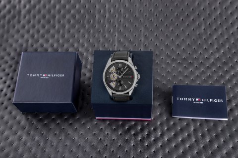 Zegarek Męski Tommy Hilfiger Baker Open Heart 1710644 + BOX