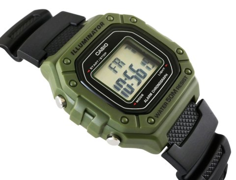 Zegarek Męski CASIO W-218H-3AVEF + BOX