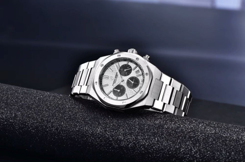 Zegarek kwarcowy Pagani Design 1707 | Srebrny 10 Bar Szafir Zegarek kwarcowy Pagani Design 1707 | Srebrny 10 Bar Szafir