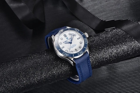 Zegarek automatyczny Pagani Design 1685 | Niebieski Seamaster 10 Bar Szafir Zegarek automatyczny Pagani Design 1685 | Niebieski Seamaster 10 Bar Szafir