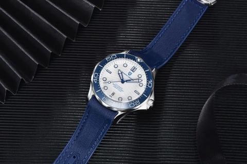 Zegarek automatyczny Pagani Design 1685 | Niebieski Seamaster 10 Bar Szafir Zegarek automatyczny Pagani Design 1685 | Niebieski Seamaster 10 Bar Szafir