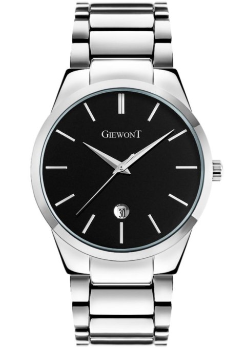 Zegarek Męski GIEWONT Timeless GW4290-2 Silver/Black